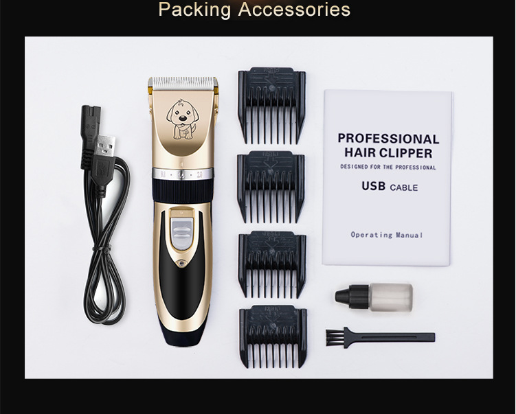 A60 usb sladdlös husdjursklippare